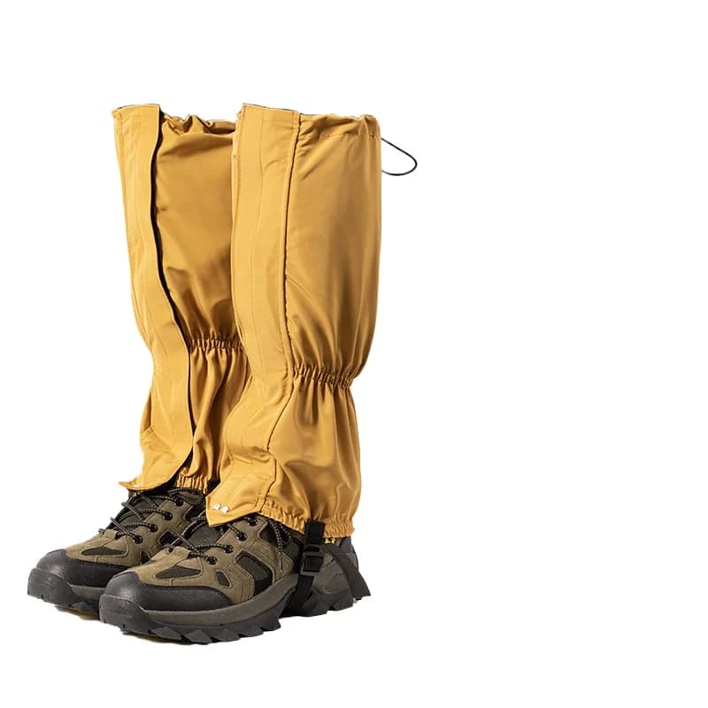 Outdoor Waterproof Leg Gaiters: Long-Tube Warmers for Travel, Climbing, Hiking, Skiing & Hunting Boot Leg Protection