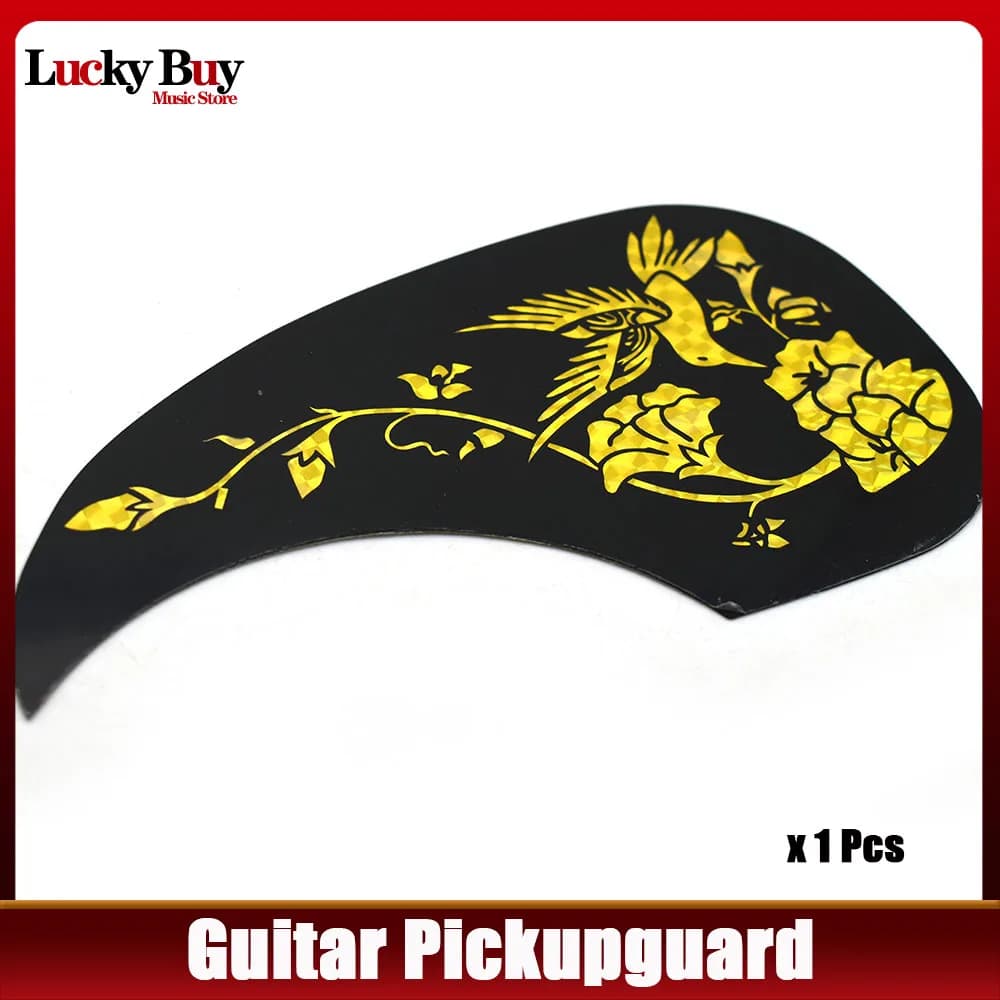 1 pz Waterdrop Bird Style Guitar Pickguard Pick Guard piastra antigraffio per chitarra acustica 40 "41"