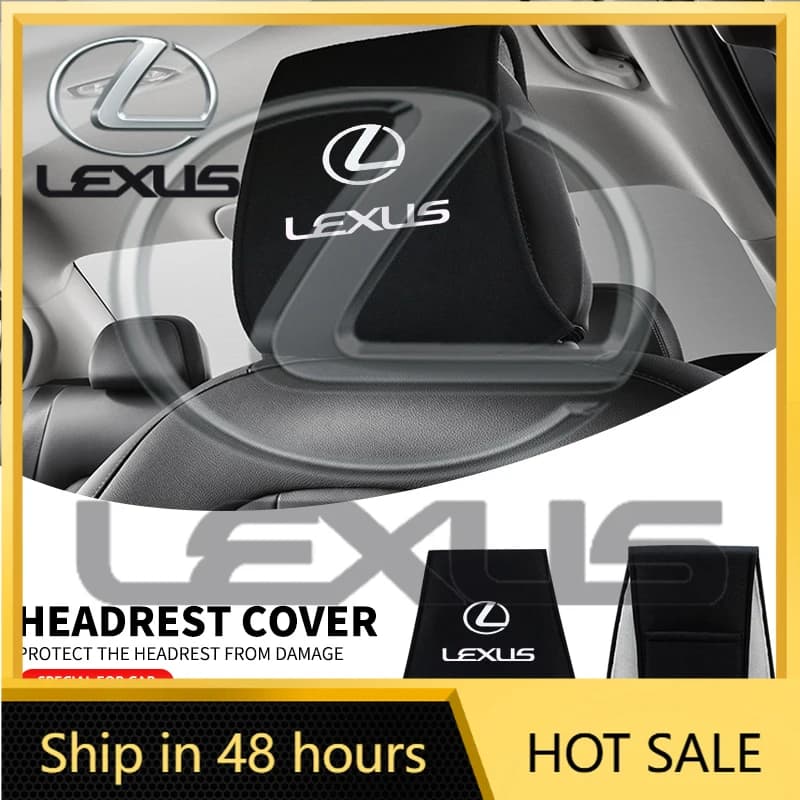 2026 Nuovi Adesivi Interni per Auto, Copri Poggiatesta, Cuscino per Collo, Accessori Auto per Lexus F SPORT ES UX 300e GS GX