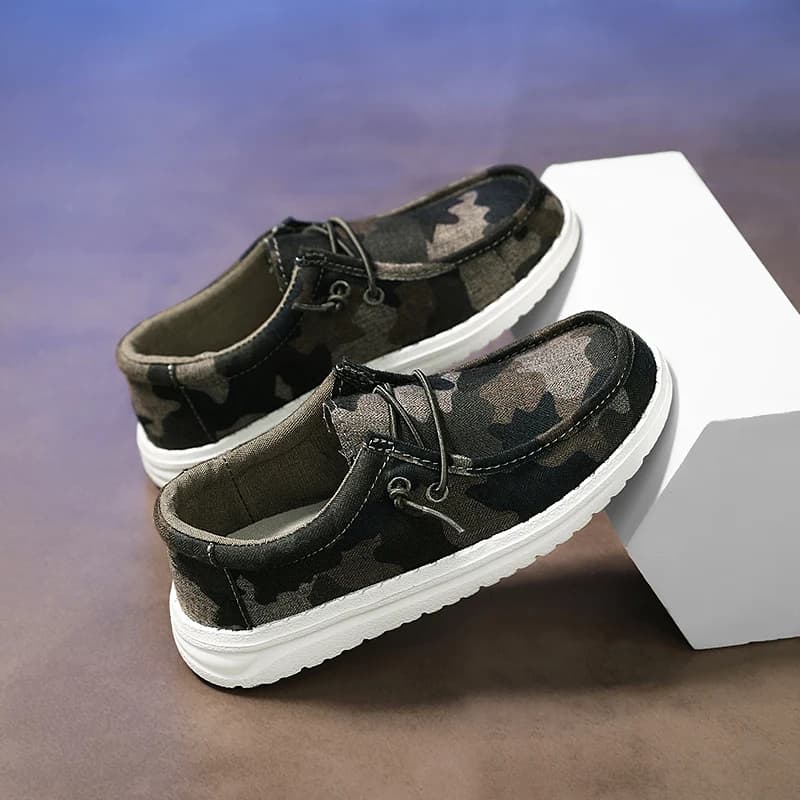 women Shoes Summer Canvas Shoes Breathable Comfortable Outdoor Slip On Walking Sneakers Classic Loafers For child