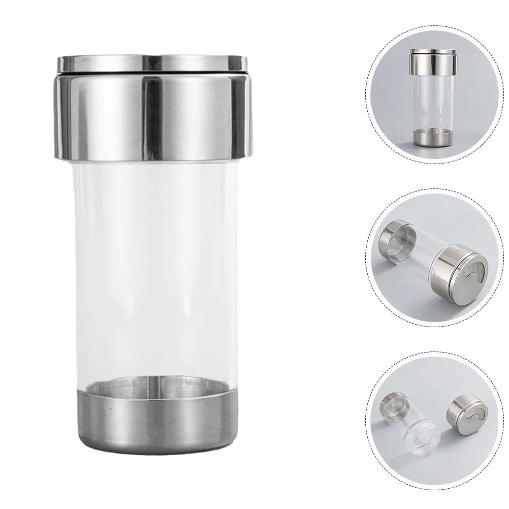 Set Premium di Dispenser Compatto per Spezie, Sale e Pepe, per Cucina, Ristorante e Casa, Barattolo Multiuso per Condimenti