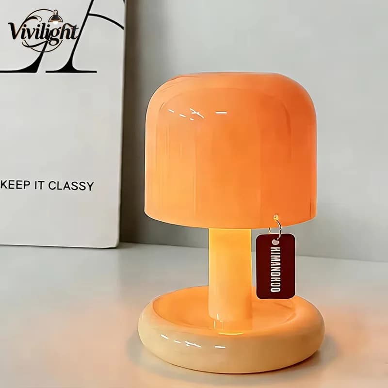 Mini Sunset Night Light Creative LED Table Lamp USB Rechargeable Desk Bedside Bedroom Coffee Bar Room Decor Atmosphere Lamp