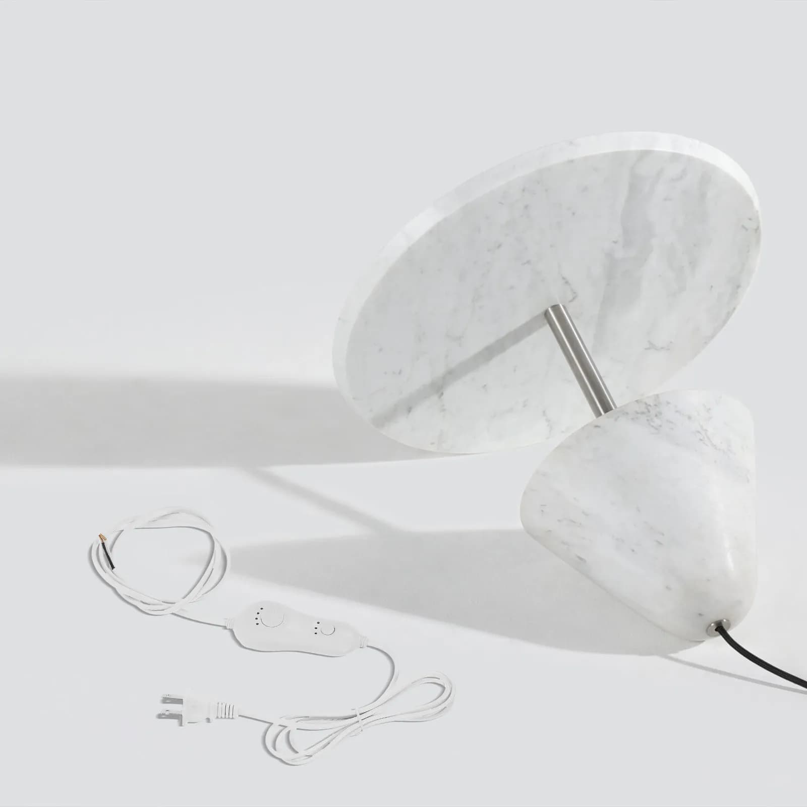 Lampada da Scrivania LED con Dimmer e Interruttore a 3 Livelli di Luminosità, Funzione Timer, Regolatore di Luce con Cavo di Prolunga per Lettura, Studio e Camera da Letto