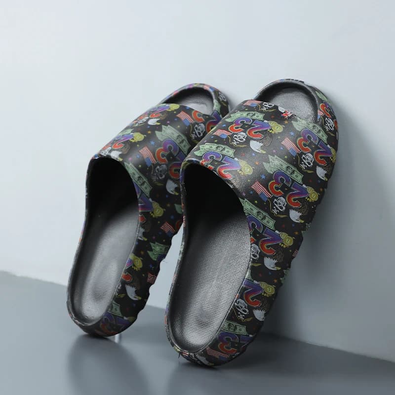 Sandali e Ciabatte Unisex in EVA con Suola Morbida, Traspiranti, Antiscivolo e Resistenti all'Usura, Ciabatte alla Moda per Uso Quotidiano Domestico