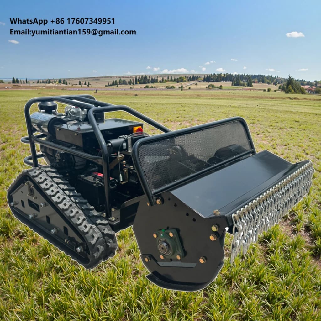 Connessione diretta Trattore diesel Telecomando intelligente Design cingolato automatico Funzione di ritorno della paglia Macchine agricole Motore