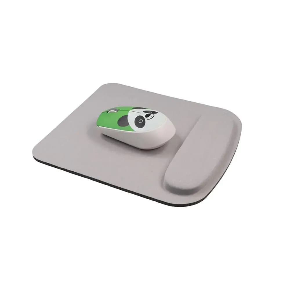Tappetino Ergonomico per Mouse con Supporto per Polso in Gel, Comodo Tappetino per Scrivania in Tinta Unita per PC e Laptop