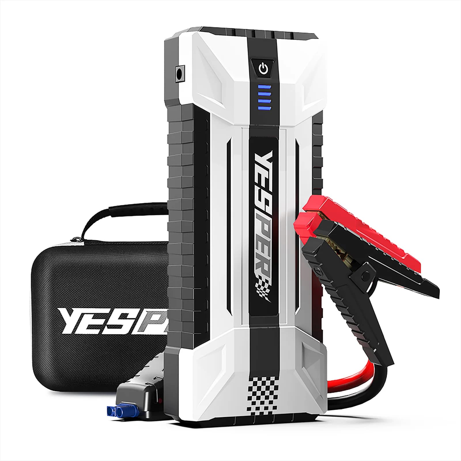 Yesper 4120 Car Jumpstarter Batteria Booster 24000mAh Power Bank Caricatore rapido Avviamento portatile Salto per moto