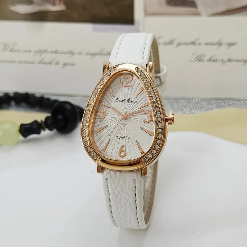 Orologi da Donna al Quarzo con Quadrante a Forma di Serpente, Cinturino in Pelle Casual, Orologio da Polso Femminile, Relogio Feminino, Dropshipping