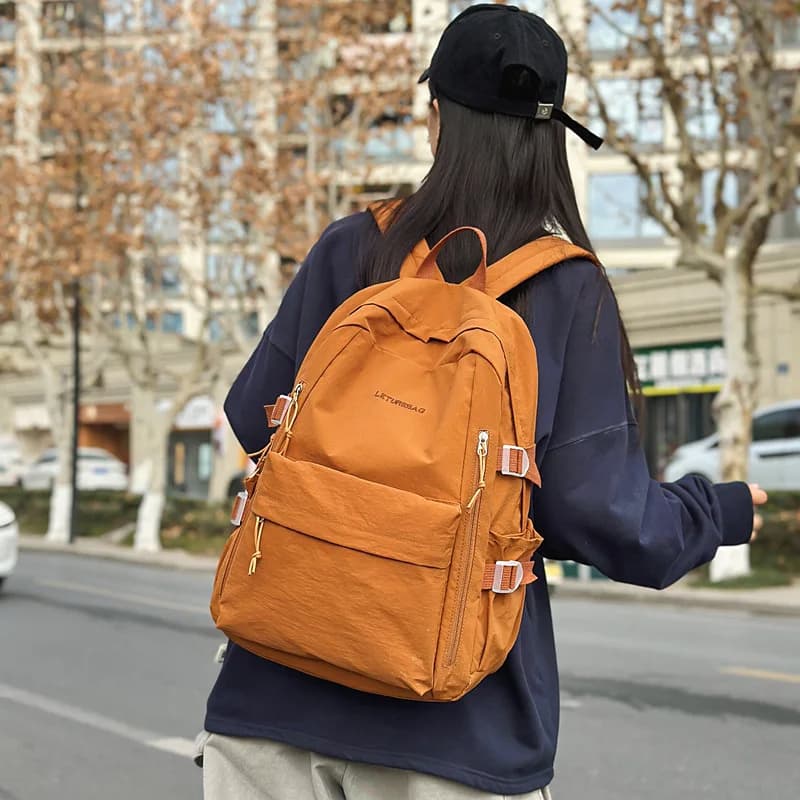 Girl School Bag Backpack Back Pack For Teenager Women Children Female Pink Schoolbag Primary High Bagpack Class Teens Child Kids