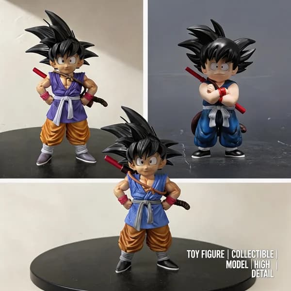 Statuetta Anime Dragon Ball Z GT, Piccolo Goku Civilizzato, Action Figure in PVC, Ornamento da Scrivania, Modellino da Collezione, Giocattoli e Regali