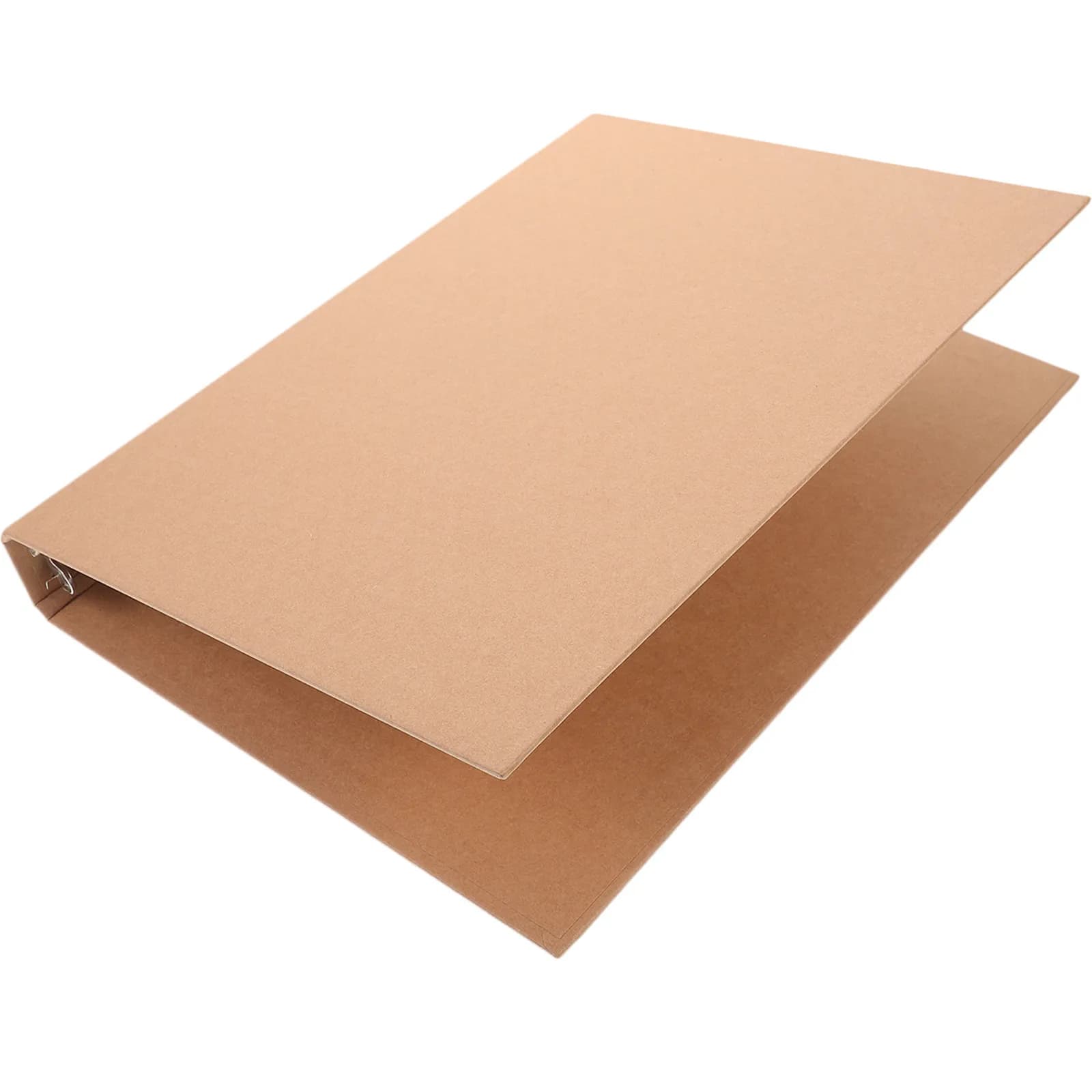 Copertina per raccoglitore A4 a 4 anelli in carta kraft, resistente e riutilizzabile, per taccuino, agenda, scrapbook, planner
