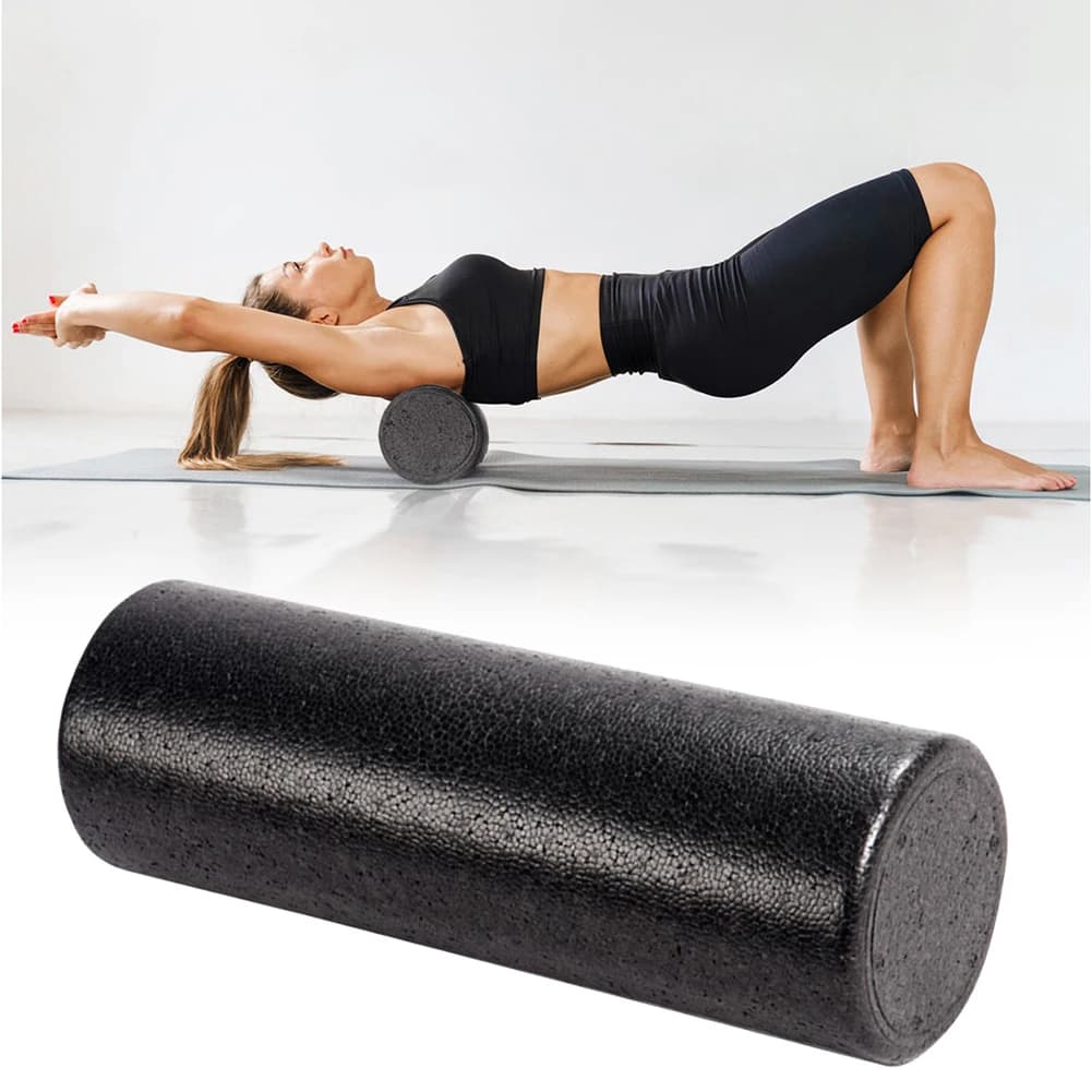 EPP Foam Roller Solid Yoga Column Muscle Massage Roller for Fitness Exercise Gym Pilates Back Leg Recovery Training Equipment