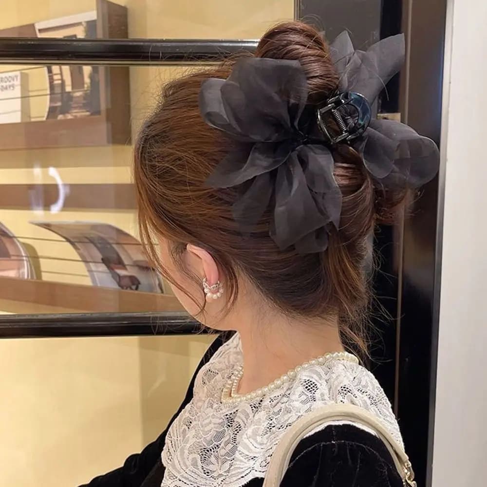 Wire Mesh Stove, Plastic Hair Clips, Fashion Hair Accessories, Bow Shape Clips, Women's Hair Clips, Crab Shape Clips, Korean Shark Clips