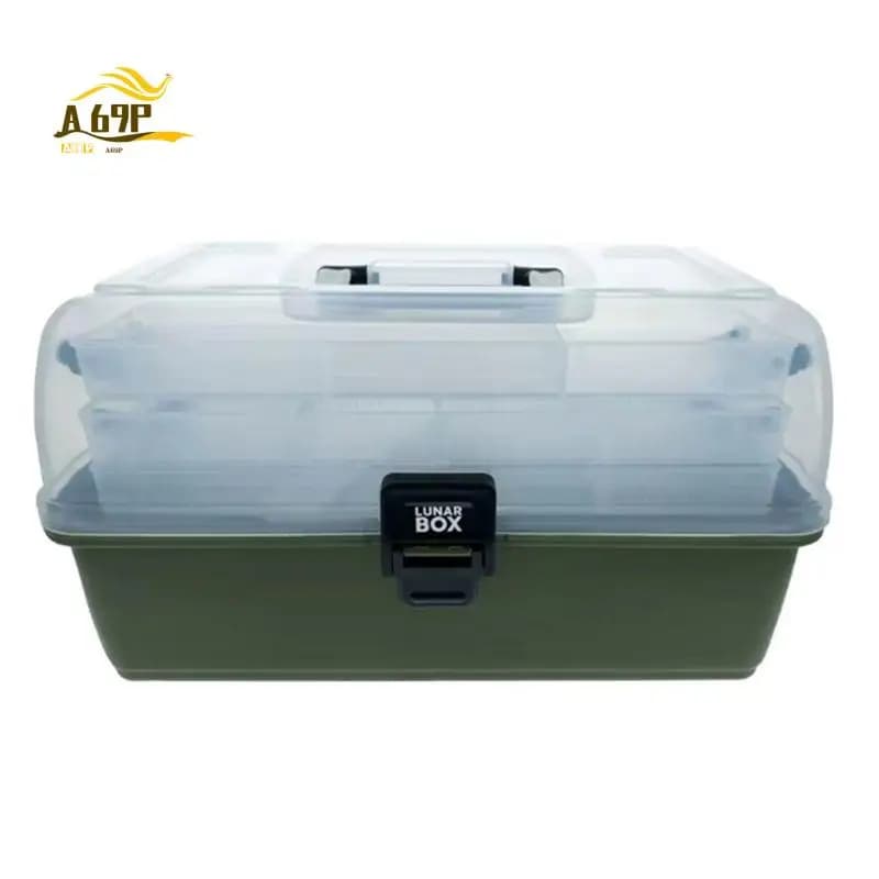 A69P-Portable Bearing Box for Fishing Equipment, Waterproof Organizer for Equipment, Adjustable compartments, Ideal for Outdoor Fishing Equipment