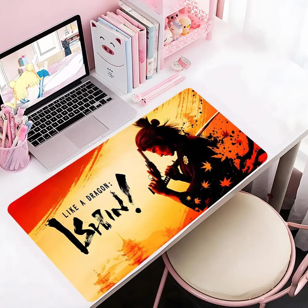 Anime L-like a D-dragon Ishin Mouse Pad Mousepad Large Gaming LockEdge Thickened Computer Keyboard Table Desk Mat