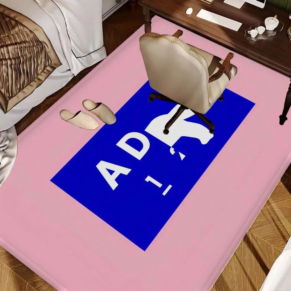 Korean Fashion A-ADERS Hallway Carpet Non-Slip Laundry Room Mat Laundry Decor Balcony Child Living Room Toilet Rug