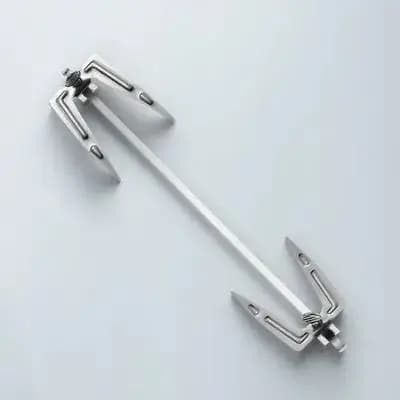 1Pcs Premium Stainless Steel Rotisserie Prongs Fork Dishwasher Safe Bbq Grill Accessory for Chicken Roasting Air Fryer Oven Use