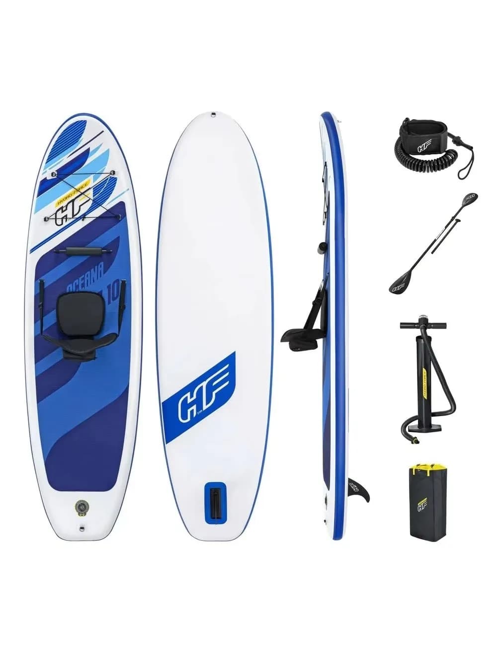 Inflatable StandUp Paddle Board amp Kayak Set, Multi