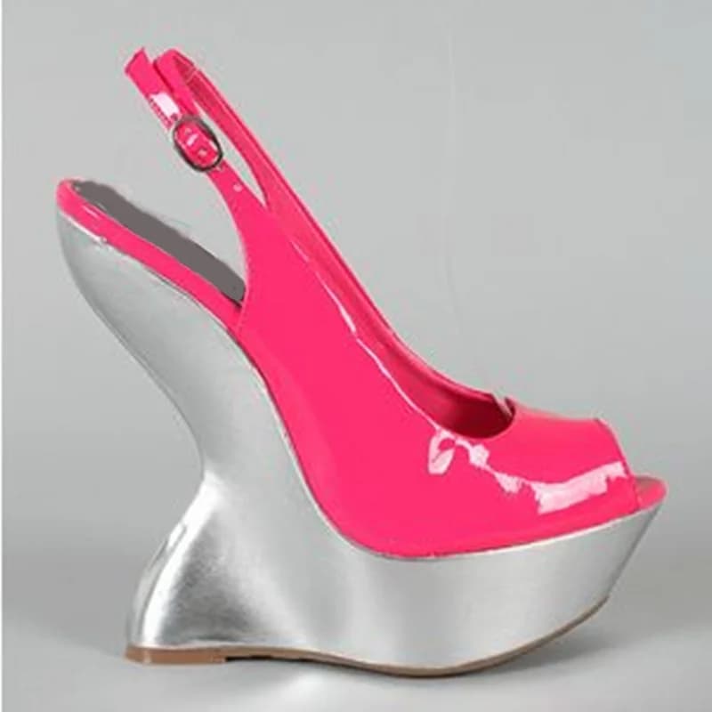 Fretwork Heels Peep Toe Shingback Pupms Sexy Pointed Toe Leather Size 35-48 Accept Customized New Arrivals Fashion Women Shoes
