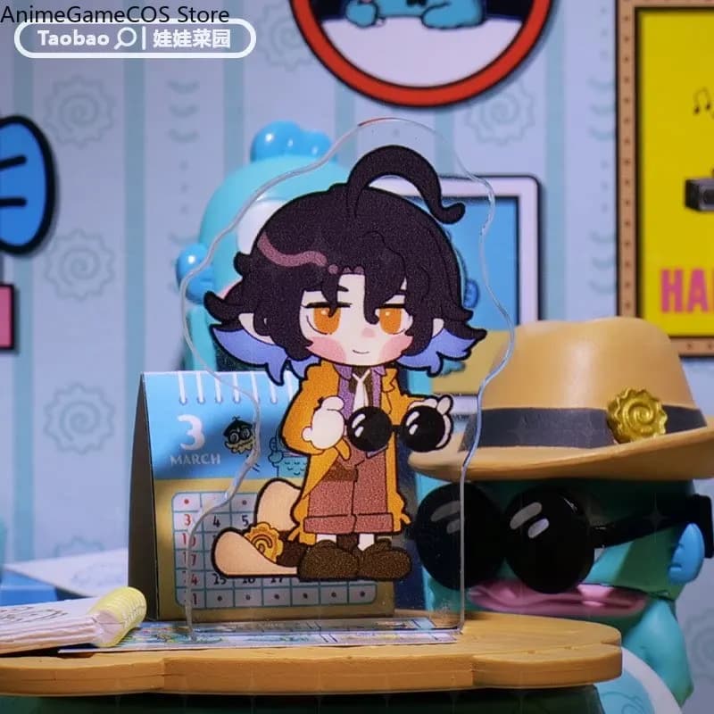 Anime Arknights Lumen Cosplay Acrylic Standee Cartoon Figure Model Toy Standing Acrylic Block Display Ornament Collection Gift