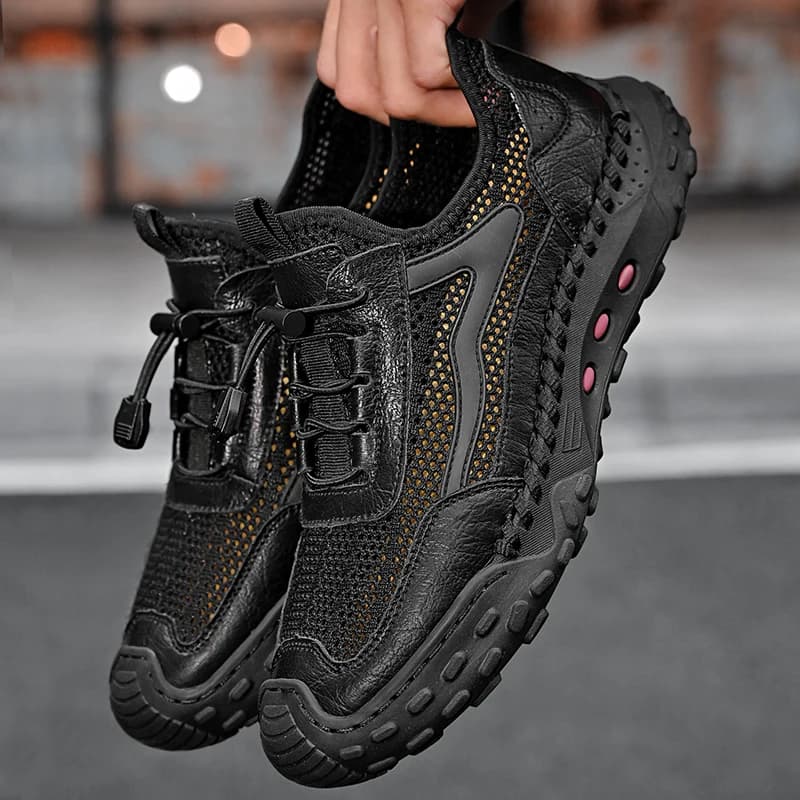 Scarpe Casual da Uomo per Uso Interno ed Esterno, Traspiranti, Leggere, Facili da Abbinare, per Corsa e Sport