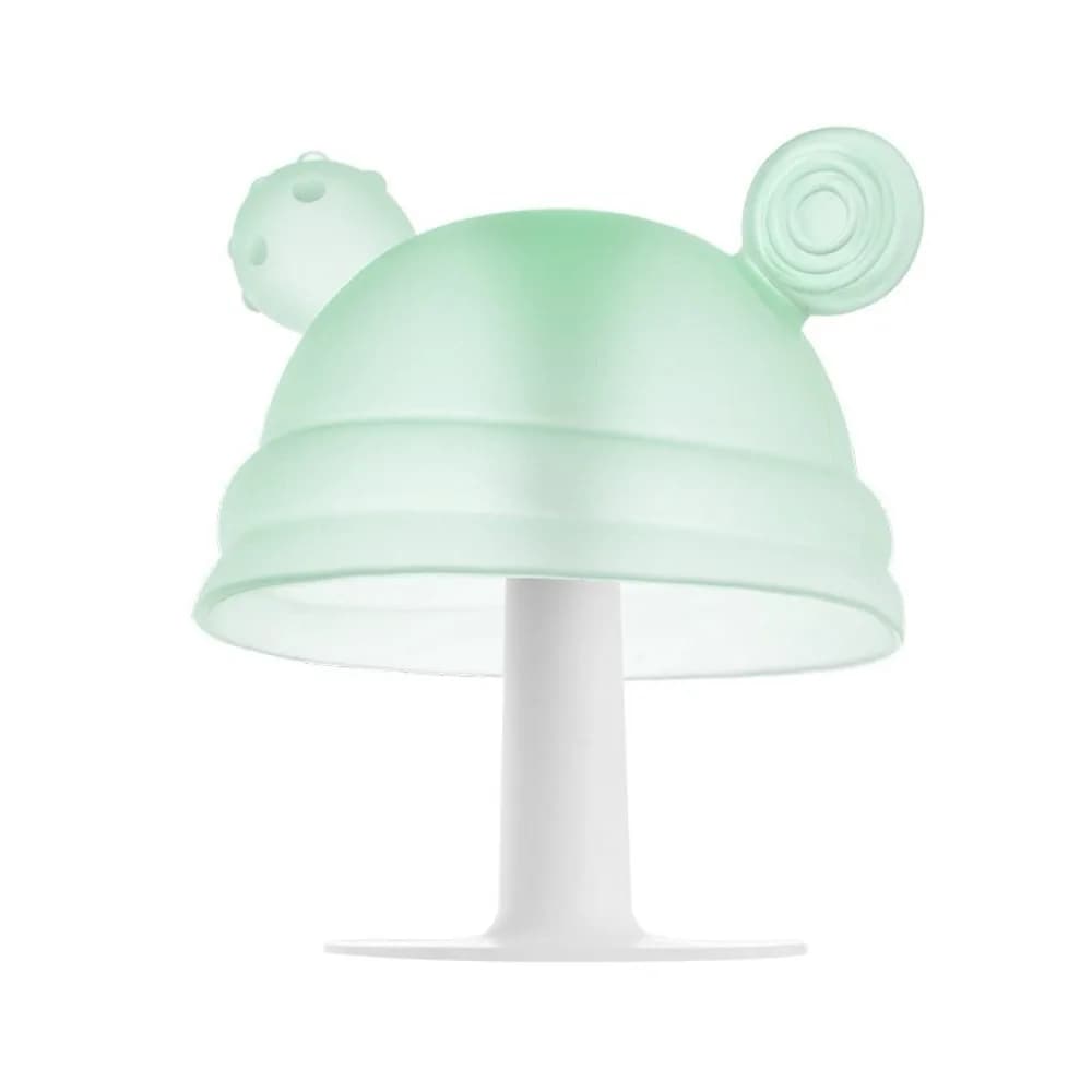 Simpatico silicone per bambini Fungo Massaggiagengive Morbido Snack Ciotola Dentizione per bambini Multi-colore Anti-mano Succhiare Dentizione Stick Per bambini