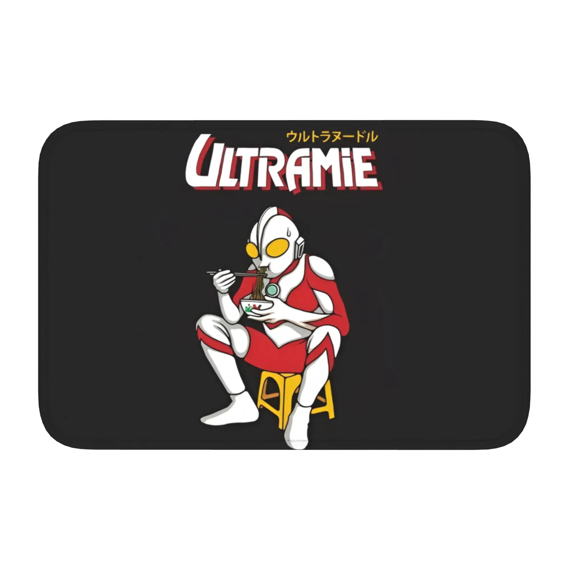 Custom Ultramanes Anime Front Door Mat Anti-Slip Indoor Welcome Quick Dry Doormat Floor Bathroom Entrance Rug Carpet Footpad