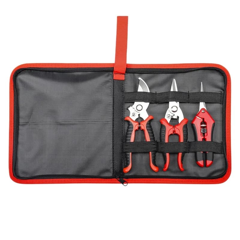 Combined set of stainless steel pruning scissors Set of thick pruning shears for domestic garden fruit trees