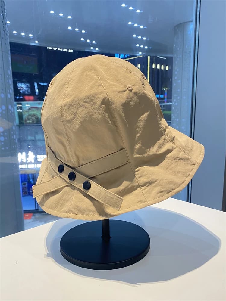 Cappello da Sole Casual Leggero ad Asciugatura Rapida per Donna, Nuovo Stile Estivo, Cappello a Secchiello Traspirante che Valorizza il Viso