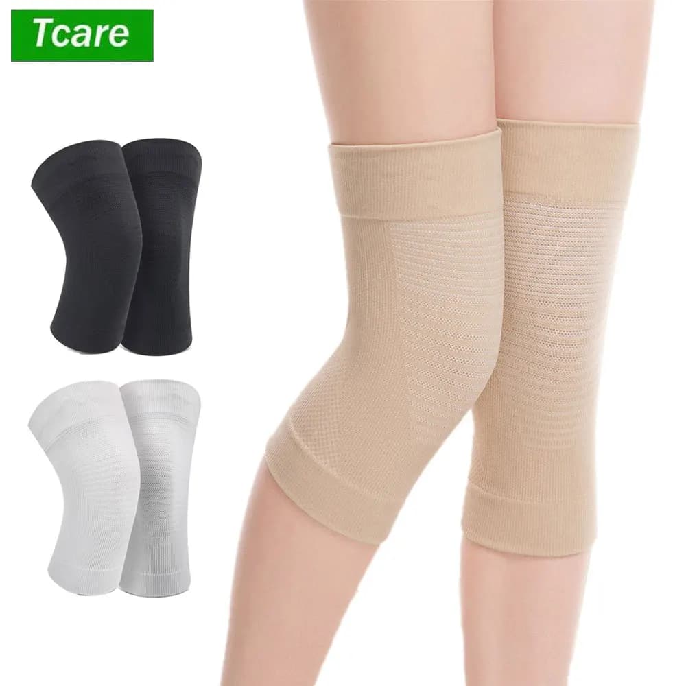 1 paio di ginocchiere per donne e uomini, ginocchiere a compressione, parastinchi con maniche di supporto per le gambe