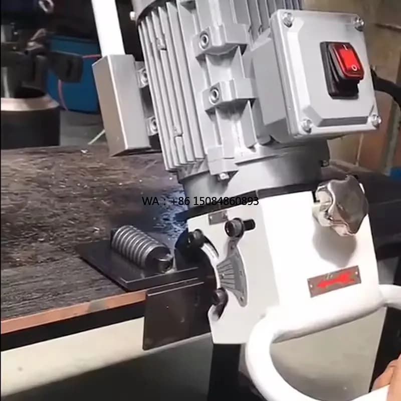 PBM-15 Portable Light Weight And Small Manual Steel Plate Beveling Chamfering MachineIndustry Tools Used