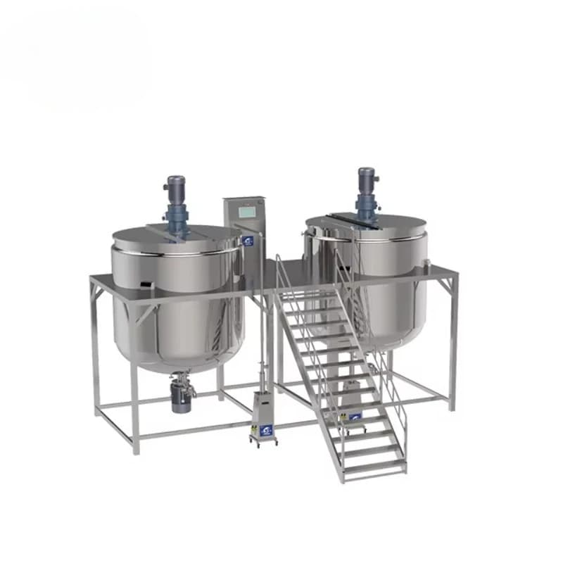 Customized Homogenizer High Quality Factory Directly Liquid Soap Making Blender Large Scale Mixing Machine