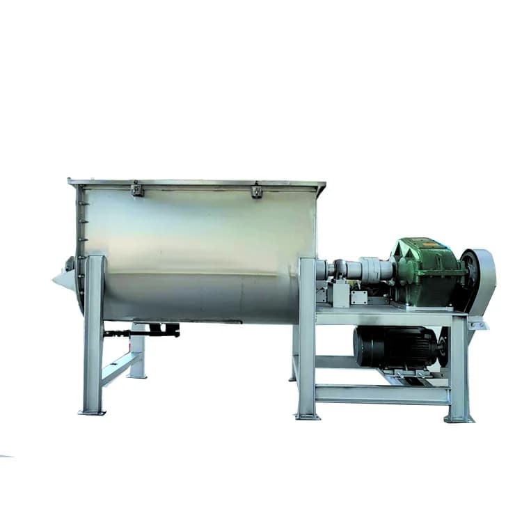 Fornitori di frullatori per miscelatore a nastro in polvere 304 in acciaio al carbonio o acciaio inossidabile da 50-5000 l