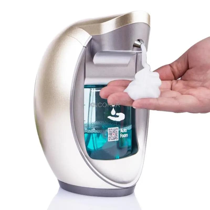Applicabile alla famiglia a parete 480 ml Detergente in schiuma intelligente dispenser automatico di sapone liquido scatola di sapone tipo appeso a parete