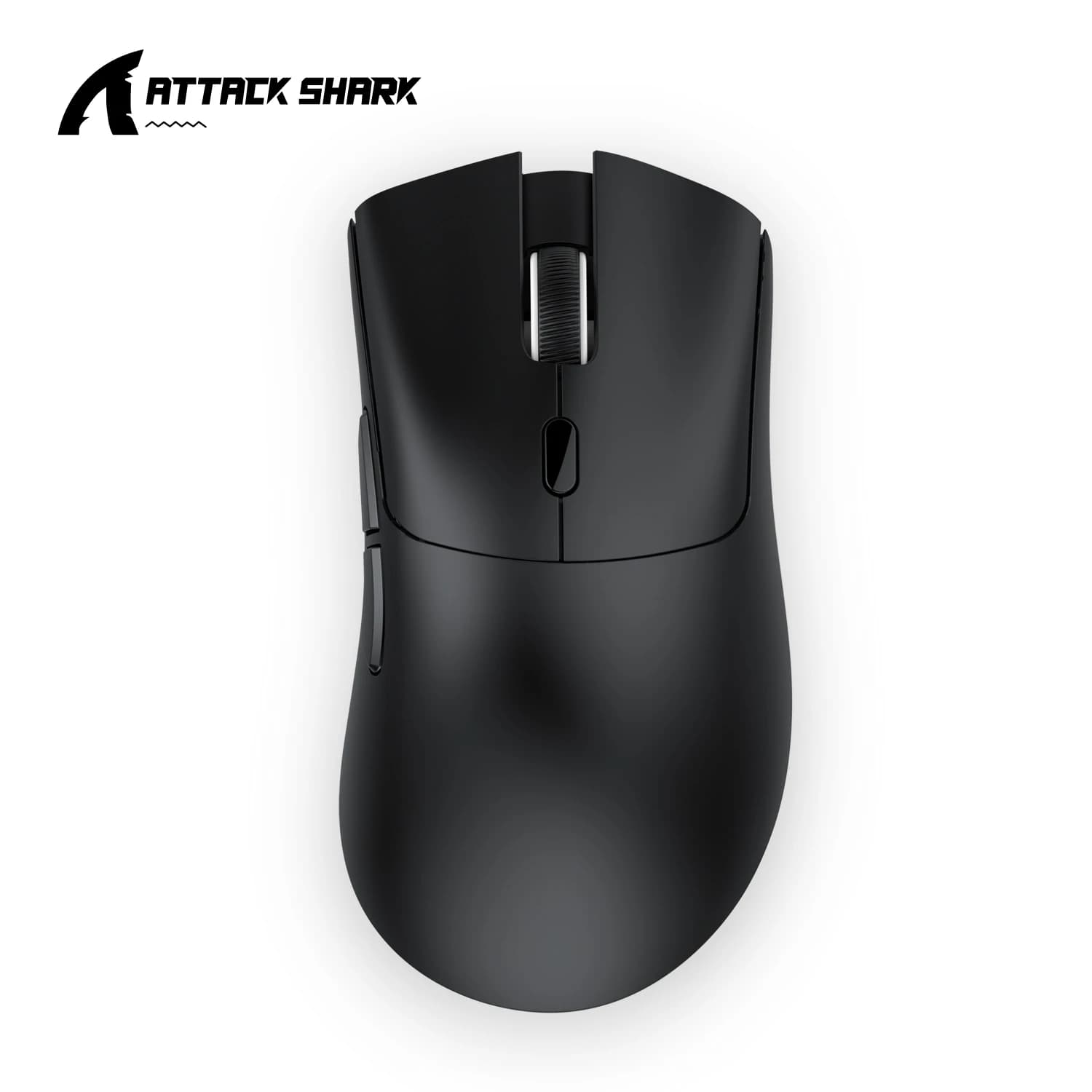 Mouse wireless Attack Shark R1 da 18000 dpi, 1000 Hz, connessione trimodale, PAW3311, mouse da gioco macro