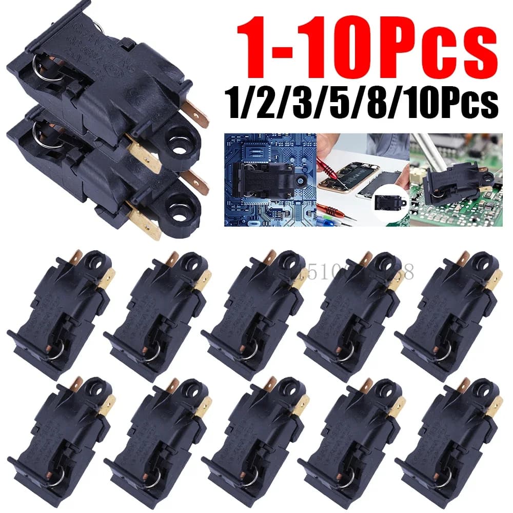 1-10Pcs Electric kettle steam pressure switch 13A 250V boiler thermostat switch universal electric kettle power switch