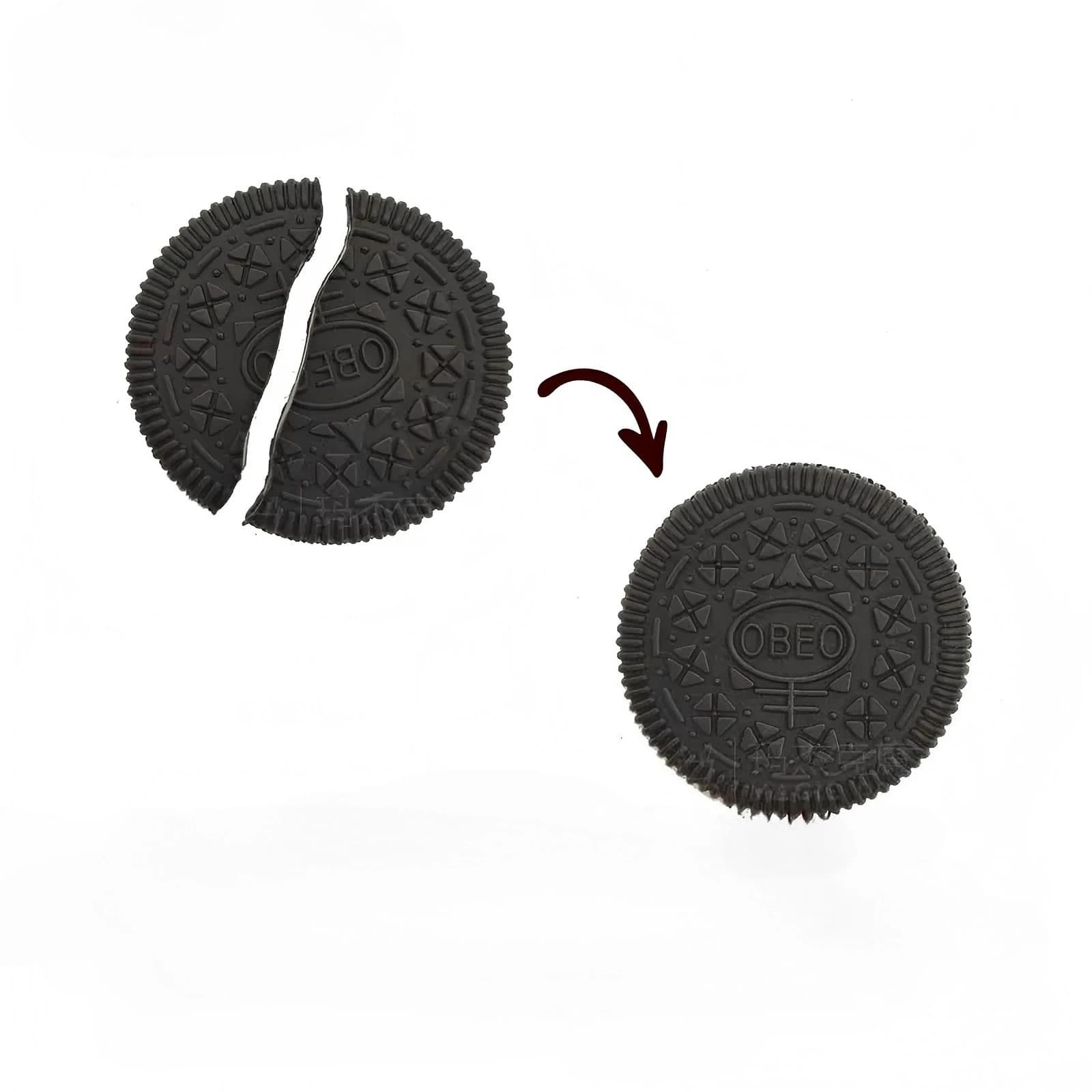 Strumento per il ripristino dei biscotti/Ristrutturazione dei biscotti morso Trucco magico Sorpresa Primo piano Giocattoli per il trucco magico