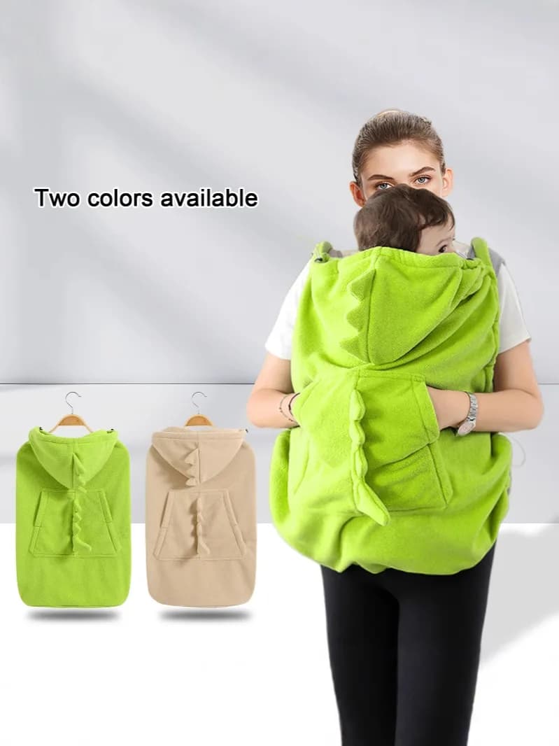 Coperta antivento per sgabello in vita per marsupio per neonati, coperta antivento per bambini, coperta per passeggino con mantella antivento multifunzionale frontale