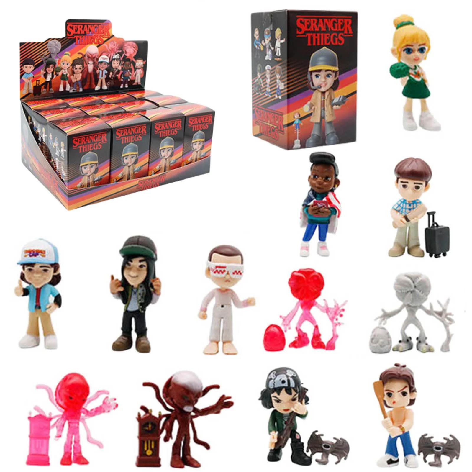 NUOVI Giocattoli Blind Box Demogorgon Stranger Things Vecna, Ornamenti da Scrivania, Regali per Bambini, Figure da Collezione per Decorazione Tavolo