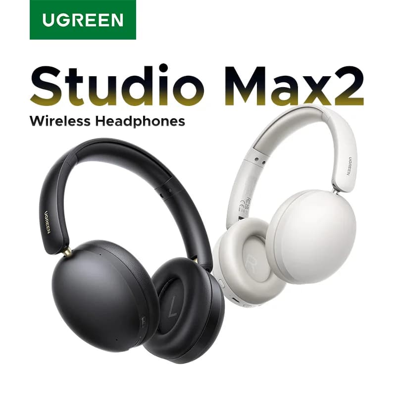 【Per la vendita di anniversario】 Cuffie Bluetooth wireless UGREEN Studio Max2, riproduzione 80 ore