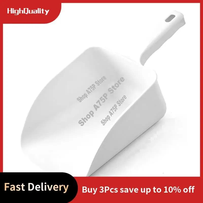 1 pezzo Pala per il ghiaccio Pala per alimenti integrata Pala per zucchero bianco Farina Grani Noci Frutta secca Semi di melone Supermercato Pala per riso-Ho