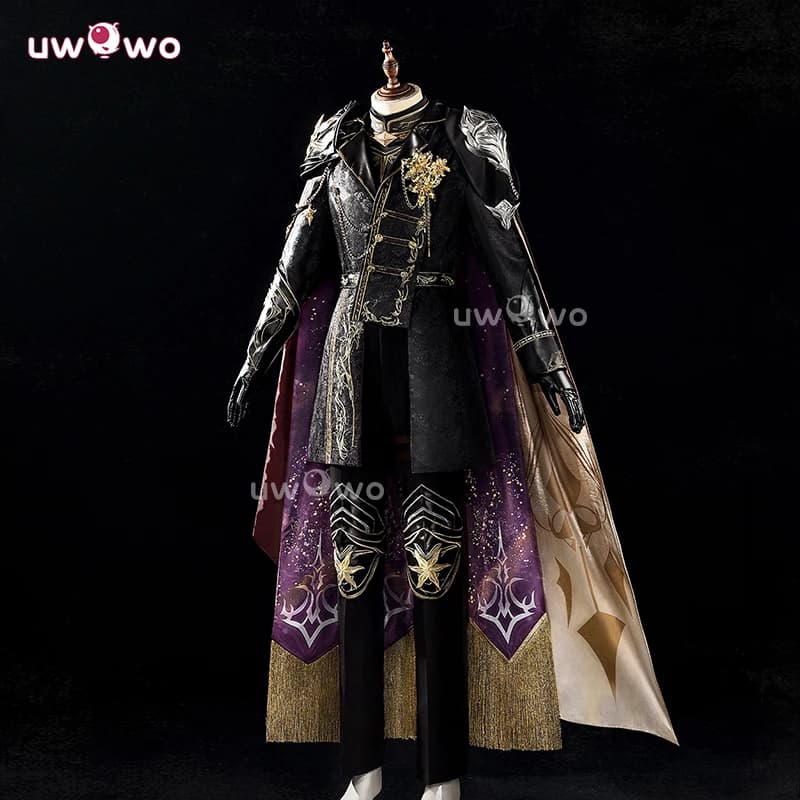 UWOWO Collab Series: Cosplay Costume by Game Love and Deepspace Xavier King of Darknight, S-2XL Size, Halloween Costume