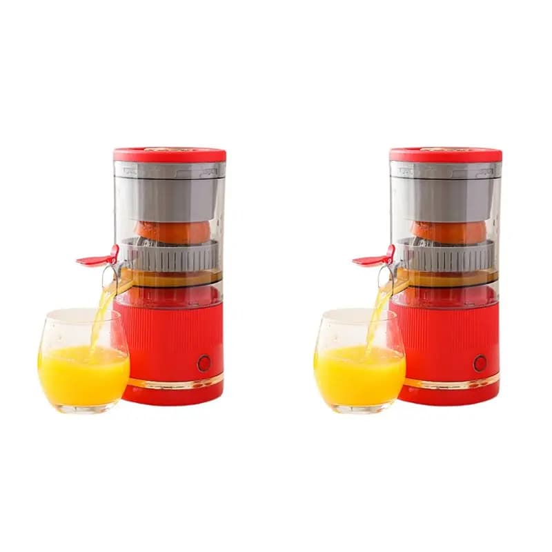 【OFFERTA SPECIALE】2X Frullatore per uso domestico, separabile e portatile, mini frullatore multifunzione rosso