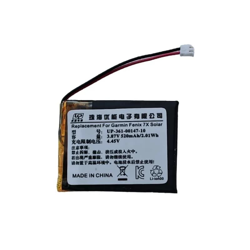 Prodotto originale Batteria sostitutiva per Garmin Fenix 7X Solar SmartWatch 361-00147-10