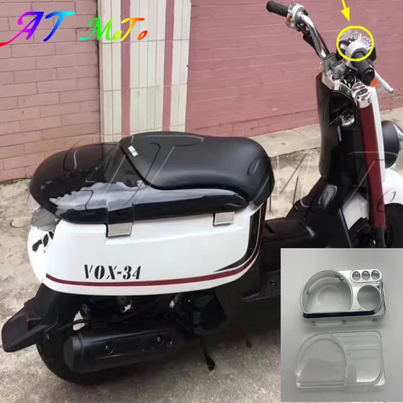 Adatto per iniezione elettronica di carburante a quattro tempi Yamaha VOX 50 VOX SA31J copertura trasparente per strumento moto