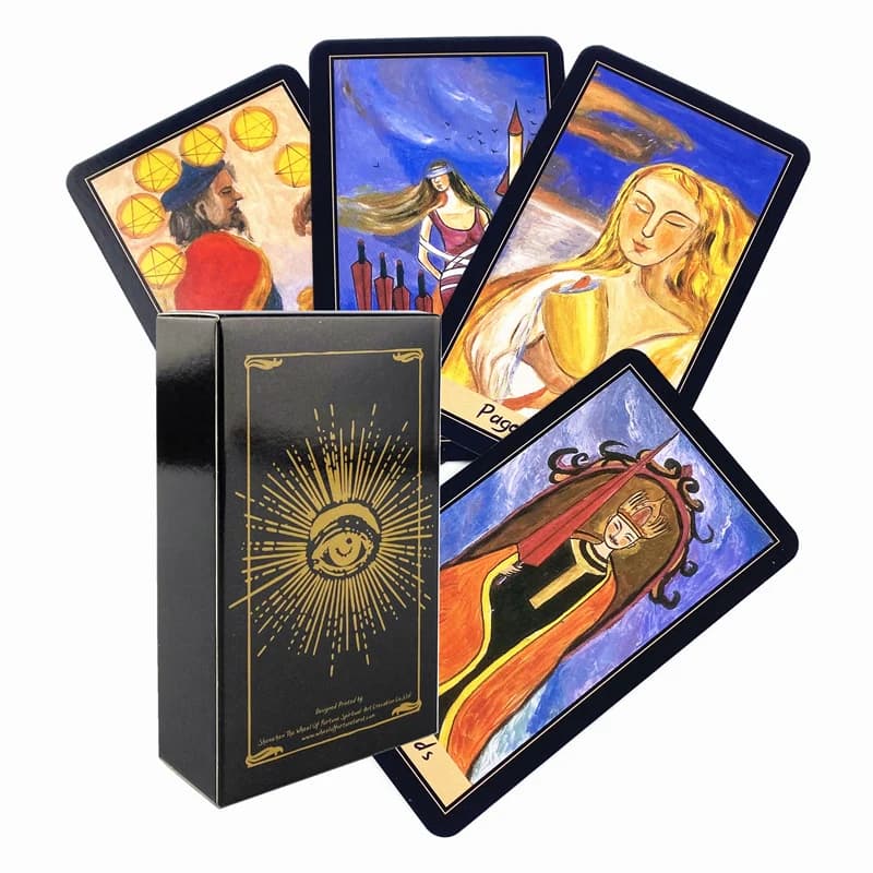 La ruota della fortuna Tarocchi Carta Oracle Intrattenimento Festa Gioco da tavolo Mazzo di tarocchi Inglese