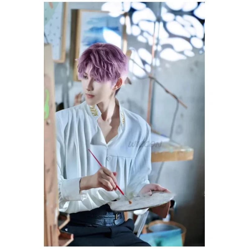 aa26game Love and Deepspace Anime zayune cos Xavier Zayne Rafayel camicia Orecchini Clip per l'orecchio costume cosplay