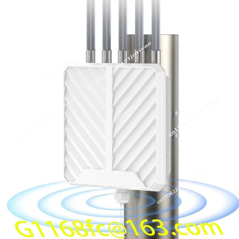 AX3000 Wifi6 Bridge Outdoor High Power Wireless AP Remote Access Point Dual Band Dual Chip Intelligent Outdoor Wifi Repeater