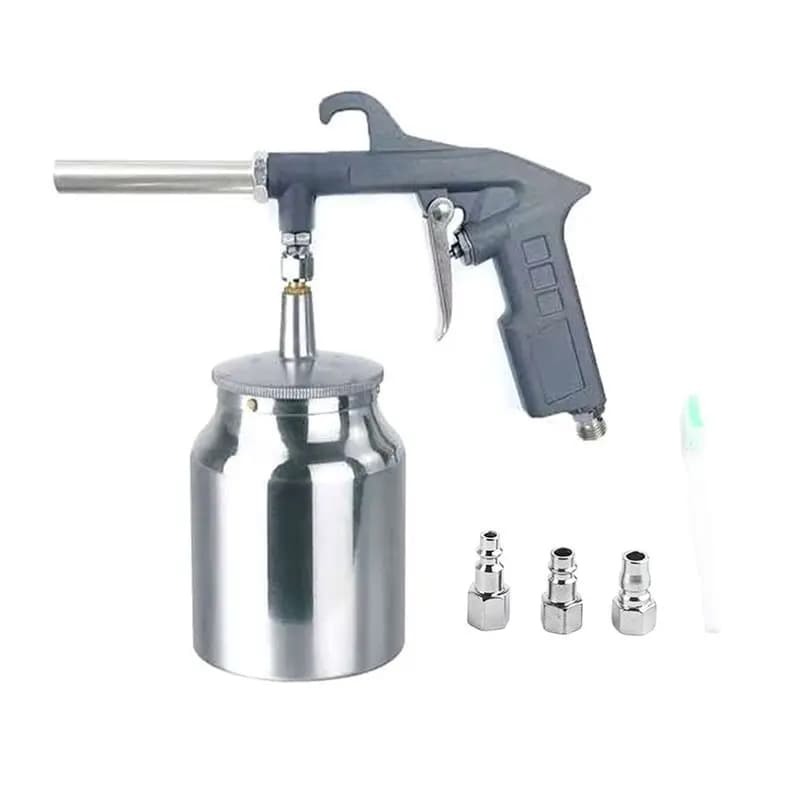 AB47-Per spruzzatura strumento di sabbiatura pistola per sabbiatura sabbiatrice aria sabbiatura pistola a spruzzo kit di strumenti per