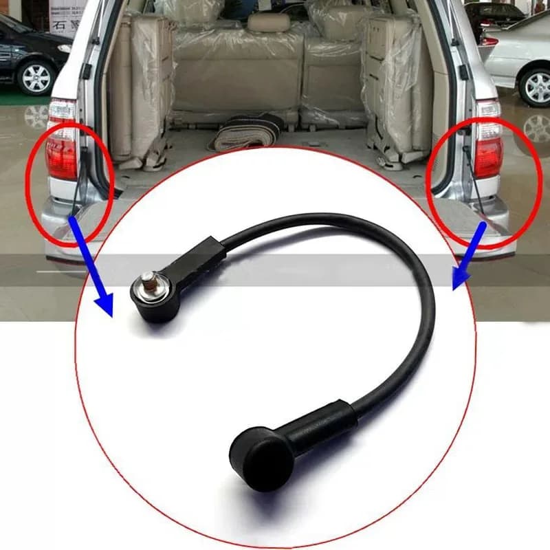 Accessori auto per Toyota Land Cruiser 4500 4700 LC100 Cruiser LC200 LX470 LX570: Corda di traino per portellone posteriore